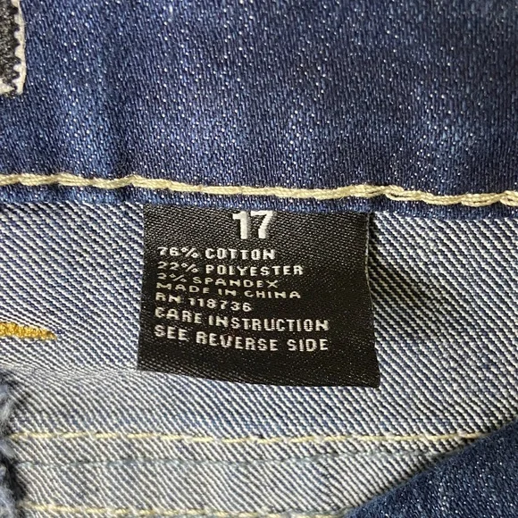 Soundgirl Dark Blue Flare Jeans - Picture 8 of 8